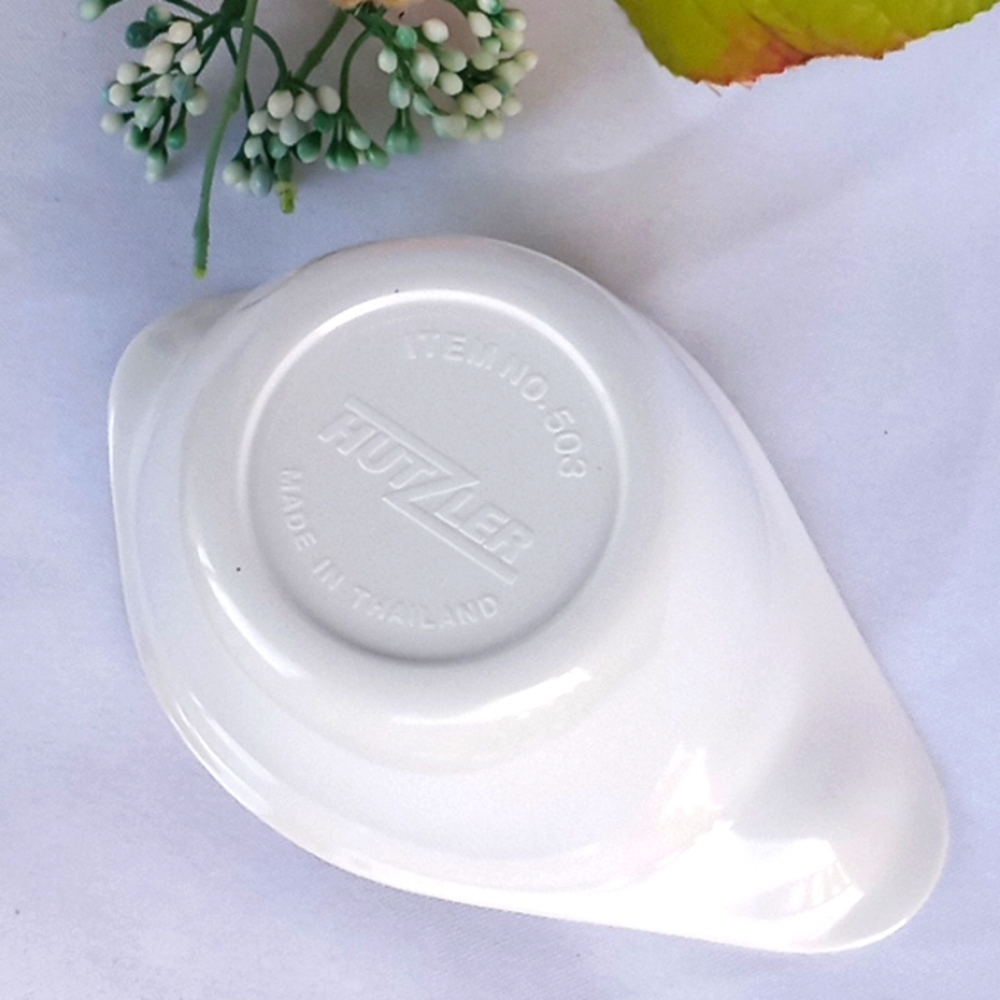 White Melamine Gravy Boat - Picture 4 of 4